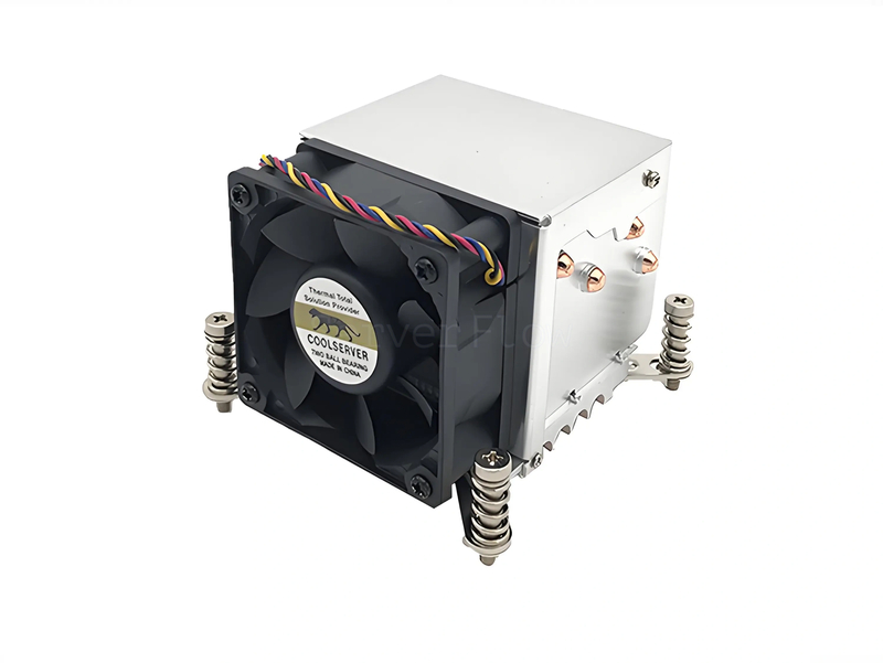Кулер COOLSERVER CS-2011-2UHP4-S (2U, Active, LGA2011 Square, 155W)