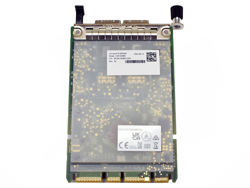 Сетевая карта Mellanox MCX613436A-VDAI (2x QSFP56 200GBE) 1