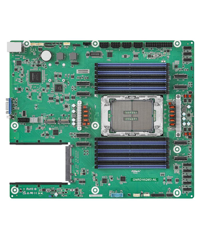 Материнская плата ASRock Rack GNRD16QM3-NL (EEB, LGA4710, 16 DIMM)
