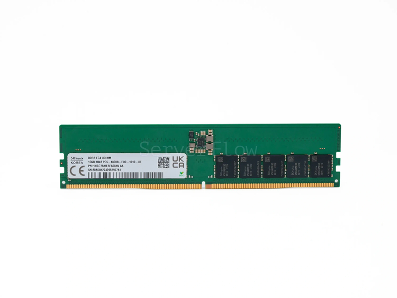 Оперативная память 16GB DDR5 ECC UDIMM SK Hynix 4800Mhz 1Rx8 [HMCG78MEBEA]