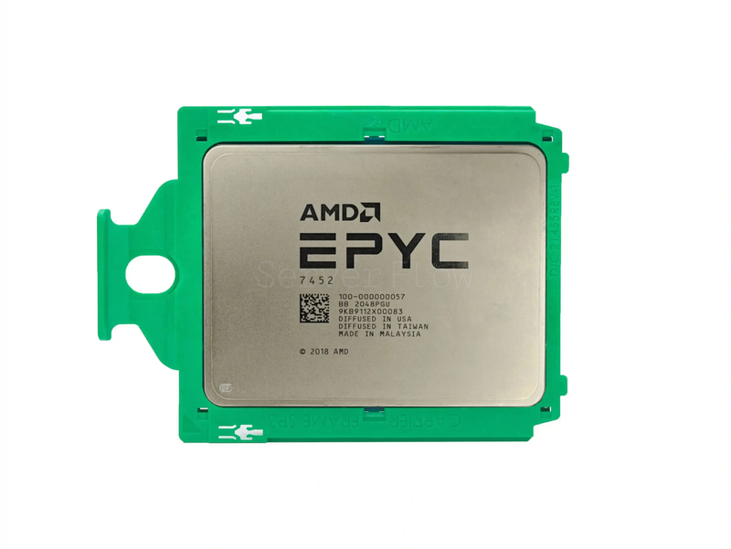 Процессор AMD EPYC 7452 (32c/64t, 2.35GHz-3.35GHz, 155W)