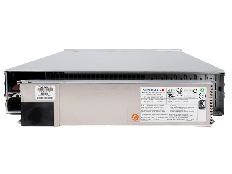 Серверный корпус Supermicro CSE-213 (2U, 16 SFF, 2x БП 920W) [SC213AC-R920LPB] 2