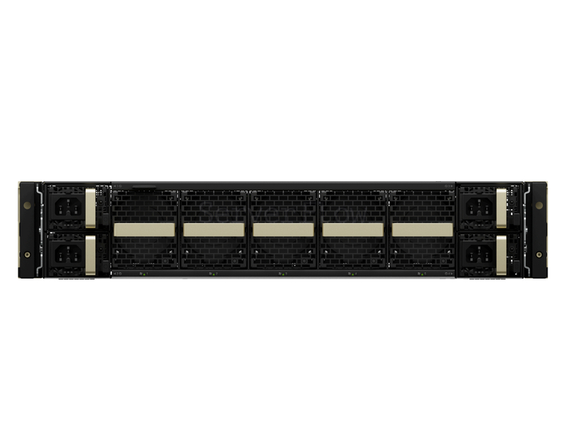 Коммутатор NVIDIA SN5610 (64× OSFP 800 Гбит/с, 2× SFP28 25 Гбит/с) [920-9N42F-00RI-3C1] 1
