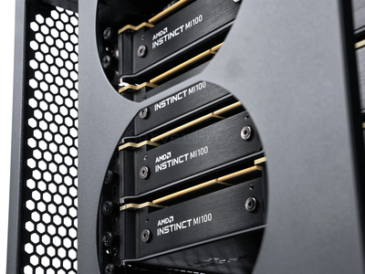 Phanteks Enthoo Pro 2 Server Edition (4× Instinct MI100 32GB, 1× EPYC 7702, RAM 512GB)