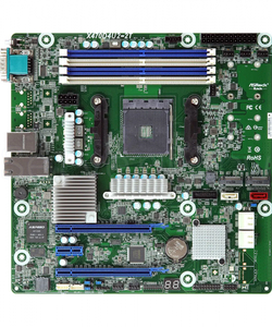 Материнская плата ASRock X470D4U2-2T (Micro-ATX, AM4, 4 DIMM)