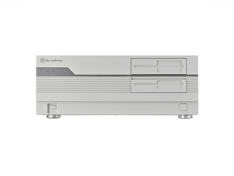 Корпус SilverStone FLP01 (Desktop, 2 LFF, 4 SFF) [SST-FLP01W] 1