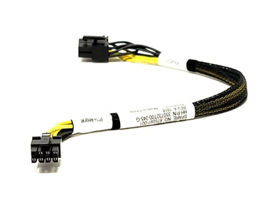 Кабель питания 1x 8Pin PCI-E HPE DL380G9 (10P to 1x 8PIN GPU) 0.4m