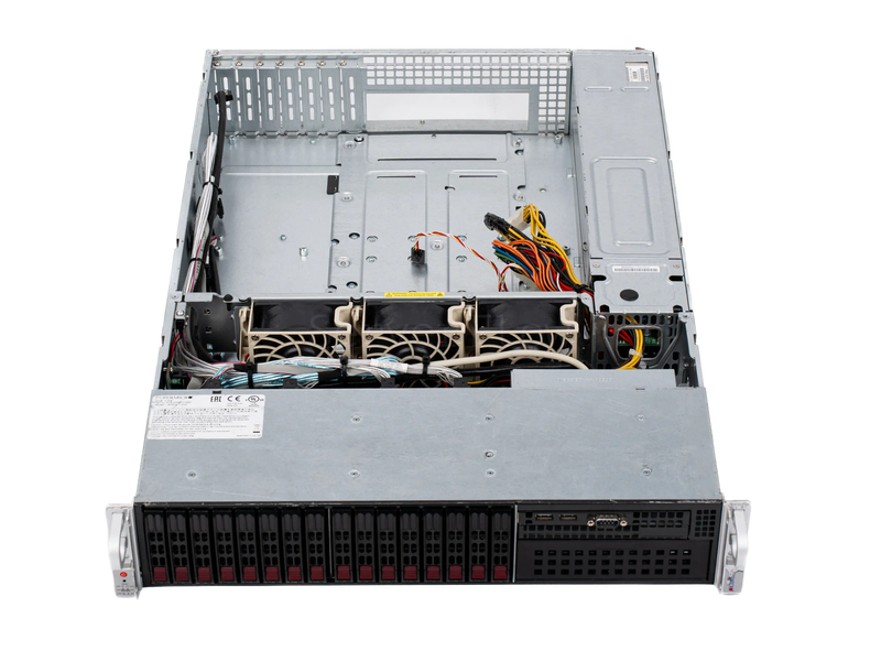 Серверный корпус Supermicro CSE-213 (2U, 16 SFF, 2x БП 920W) [SC213AC-R920LPB] 3