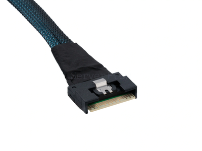 Кабель MCIO x8 74P (SFF-TA-1016) - Slimline SAS SFF8654-8i 1м