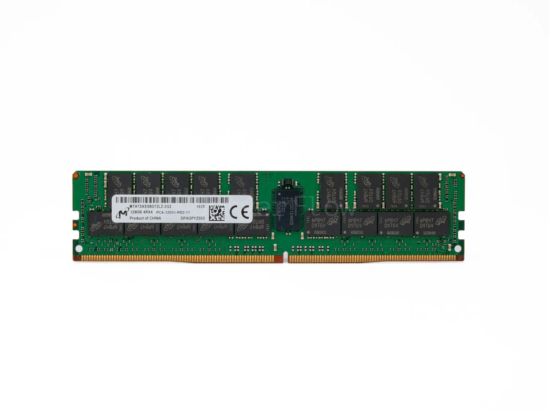 Оперативная память 128GB DDR4 ECC REG LRDIMM Micron 3200Mhz 4Rx4 [MTA72ASS16G72LZ-3G2]