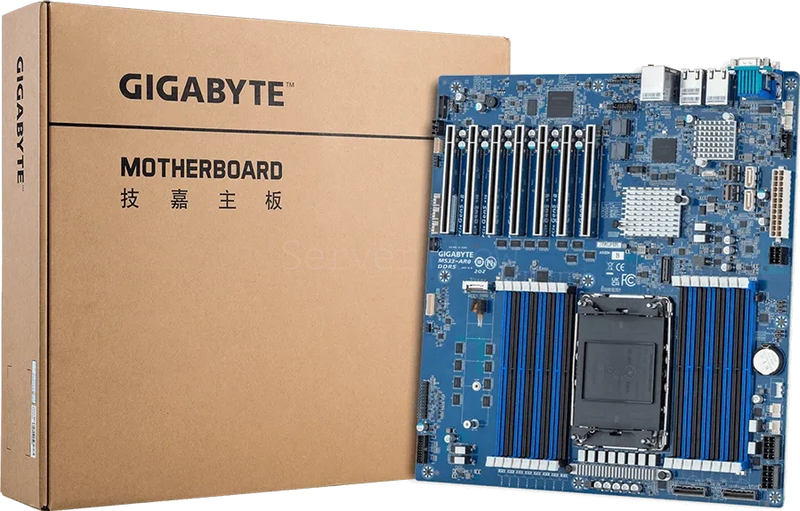 Материнская плата Gigabyte MS33-AR0 Rev 1.x/3.x (E-ATX, LGA4677, 16 DIMM) 3