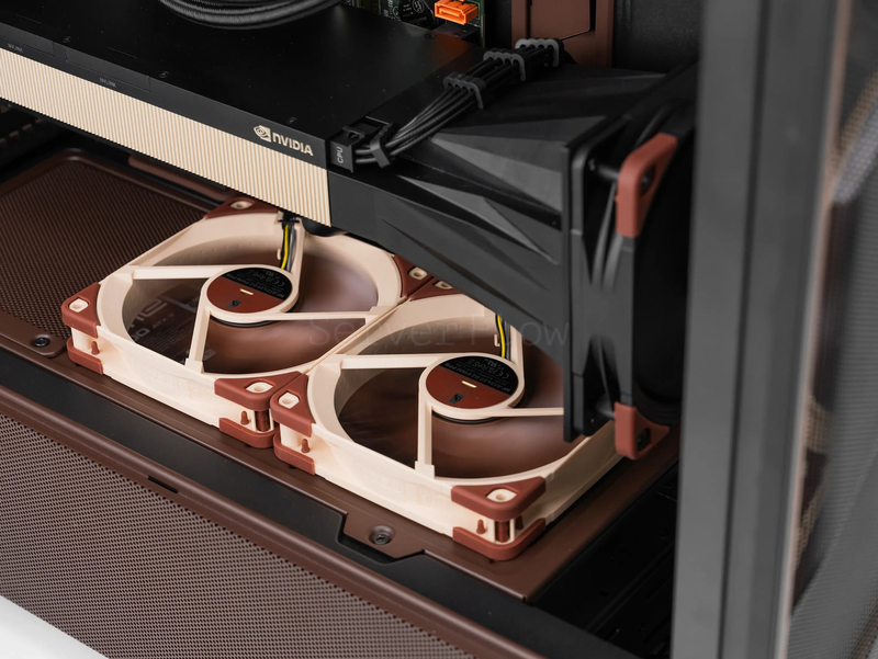 Antec Flux Pro Noctua Edition (1x A100 80GB, 1x EPYC 9374F, RAM 128GB) 7