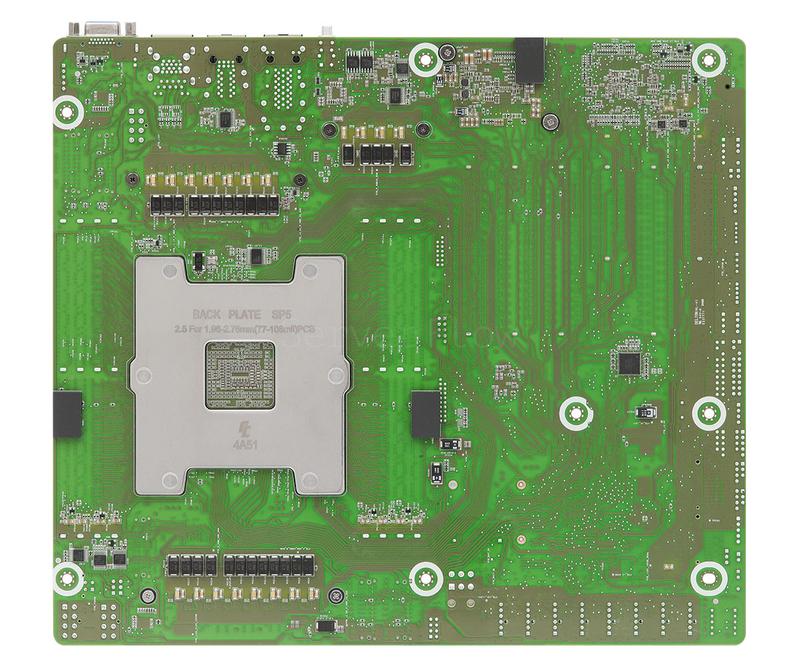 Материнская плата ASRock Rack TURIND8-2L2T (CEB, SP5, 8 DIMM) 2