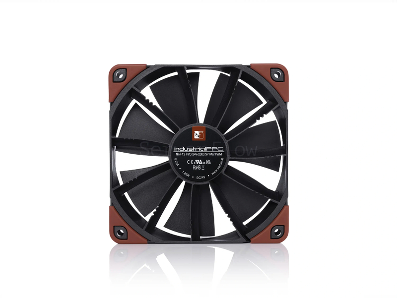 Корпусный вентилятор Noctua NF-F12 industrialPPC-24V-2000 SP IP67 PWM 120mm