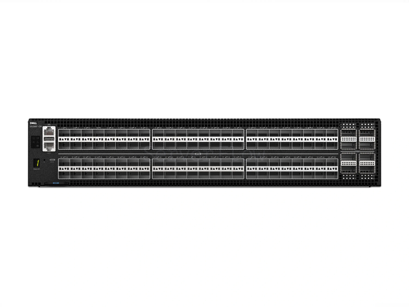Коммутатор Dell PowerSwitch S5296F-ON PS/IO Airflow (96x SFP28 25 Гбит/с, 8x QSFP28 100 Гбит/с)