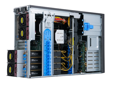 Supermicro 747BTQ-R2K04B (4× Instinct MI100 32GB, 2× Xeon E5 2697v4, RAM 256GB)