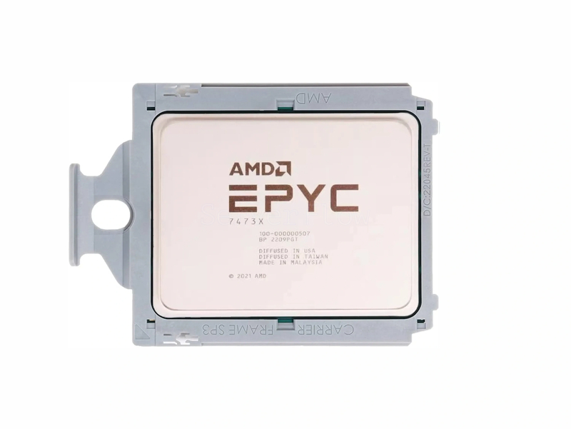 Процессор AMD EPYC 7473X (24c/48t, 2.8GHz-3.7GHz, 240W)