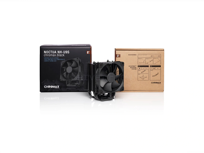 Кулер Noctua NH-U9S chromax.black (4U, Active, AM4/AM5, LGA115x/1200/1700/1851/1954)
