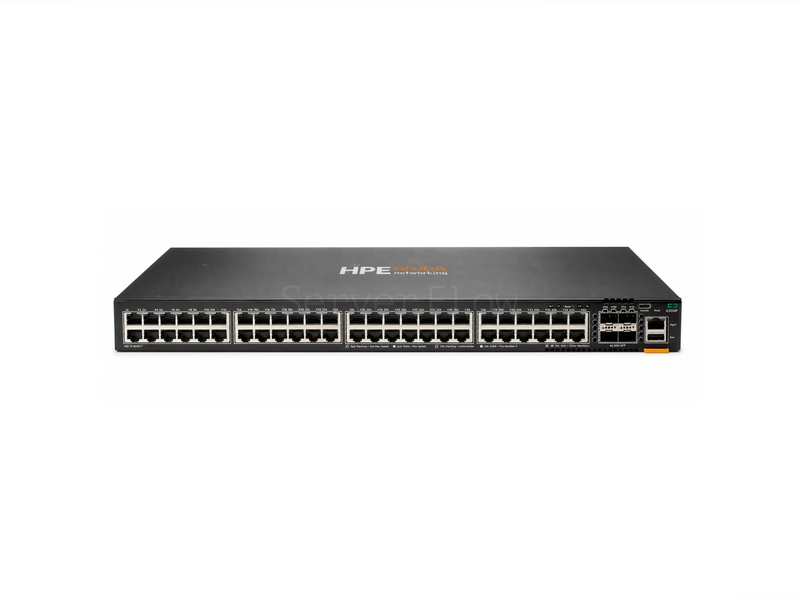 Коммутатор HPE Aruba CX 6300F 48G 4SFP56 (48x RJ-45 1 Гбит/с, 4x SFP56 50 Гбит/с) [JL667A]