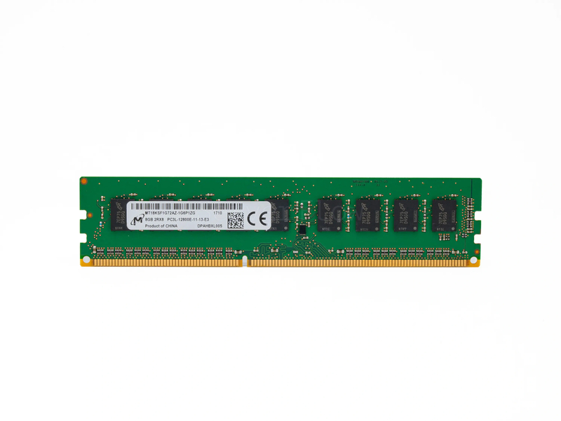 Оперативная память 8GB DDR3 ECC UDIMM Micron 1600Mhz 2Rx8 [MT18KSF1G72AZ-1G6]