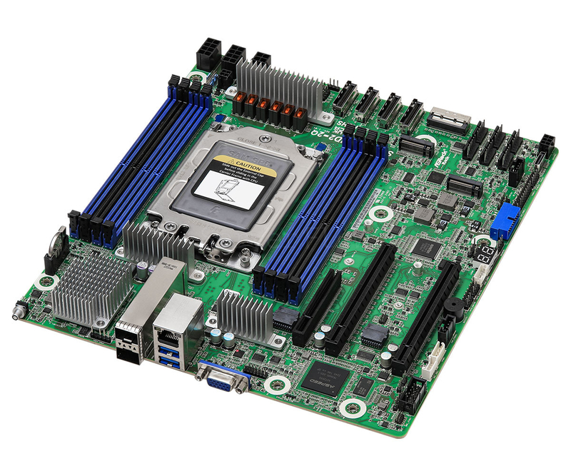 Материнская плата ASRock Rack SIENAD8UD2-2Q (Deep Micro-ATX, SP6, 8 DIMM) 1