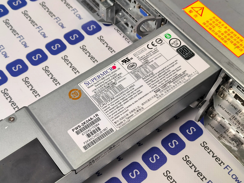 Сервер Блейд Supermicro SuperServer 2028TP-HTR-SIOM 2U 4x 6SFF 13