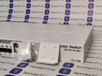 Коммутатор MikroTik CRS317-1G-16S+RM (16x SFP+ 10 Гбит/с)
