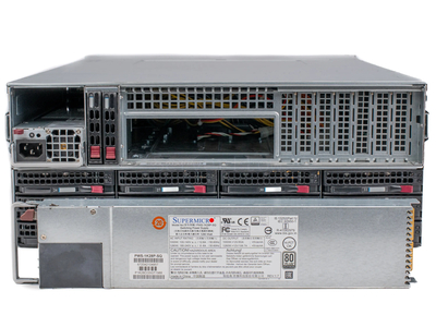 Серверный корпус Supermicro CSE-847 (4U, 24+12 LFF, 2x БП 1280W) [847BE1C-R1K28LPB]