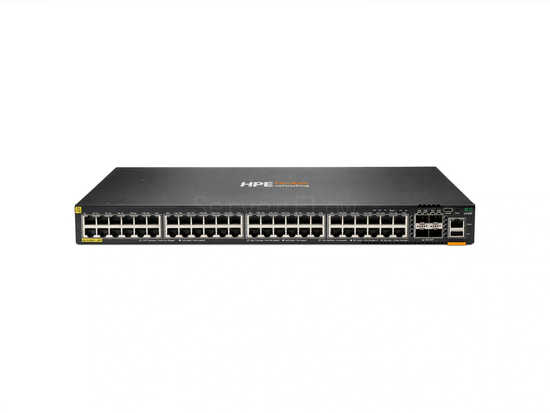 Коммутатор HPE Aruba CX 6200F 24G Class4 PoE 4SFP 370W (24x RJ-45 1 Гбит/с, 4x SFP 1 Гбит/с) [S0M82A]