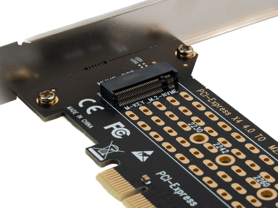 Переходник PCIe 4.0 x4, 1x M.2 (Low profile, NGFF 22110)