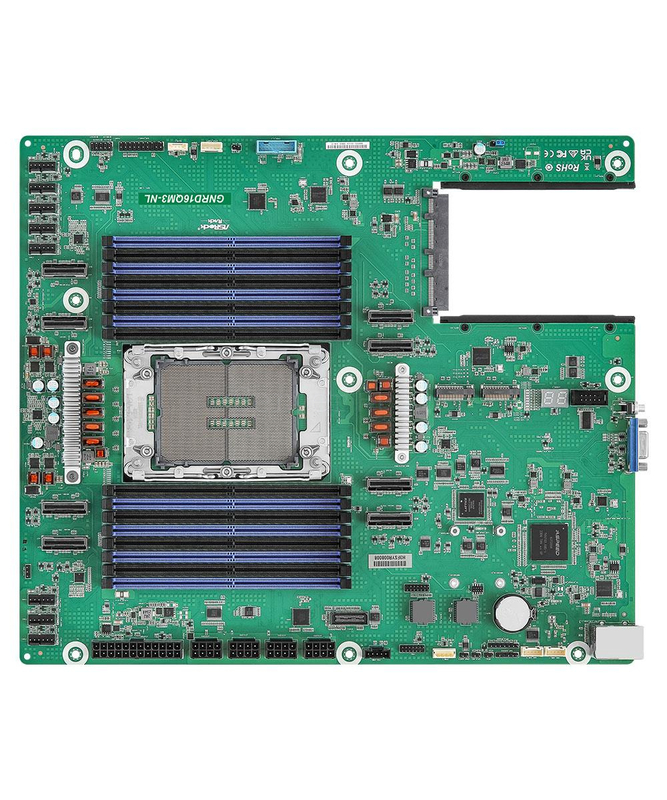 Материнская плата ASRock Rack GNRD16QM3-NL (EEB, LGA4710, 16 DIMM) 2