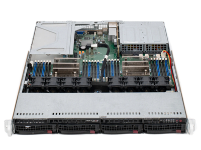 Серверная платформа SuperServer 6018U-TR4+ 1U 4LFF (2x 750W, 2x LGA2011-3)