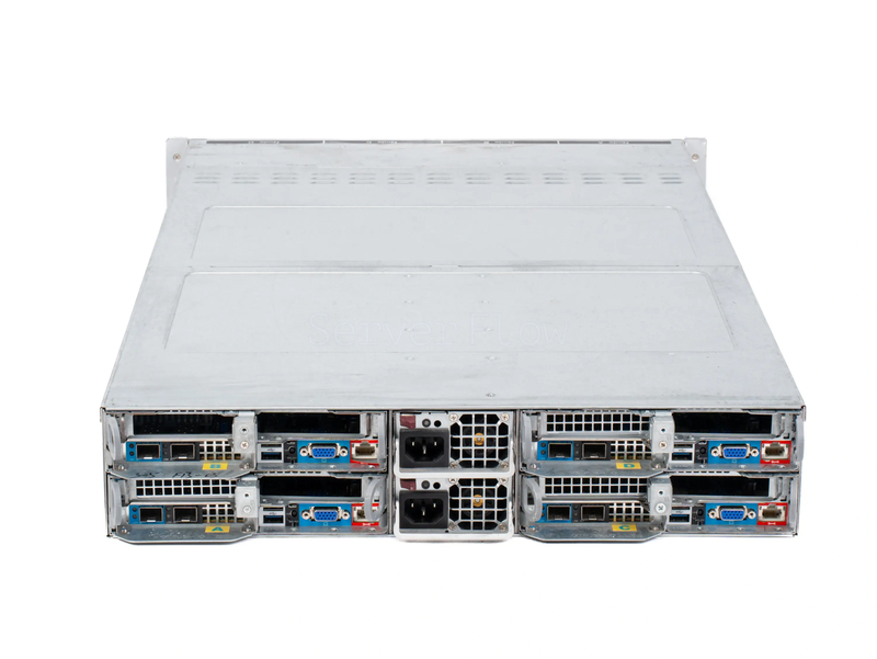 Блейд платформа Supermicro SuperServer 2028TP-HTR-SIOM 2U 24SFF (2x 2000W, 8x LGA2011-3) 1