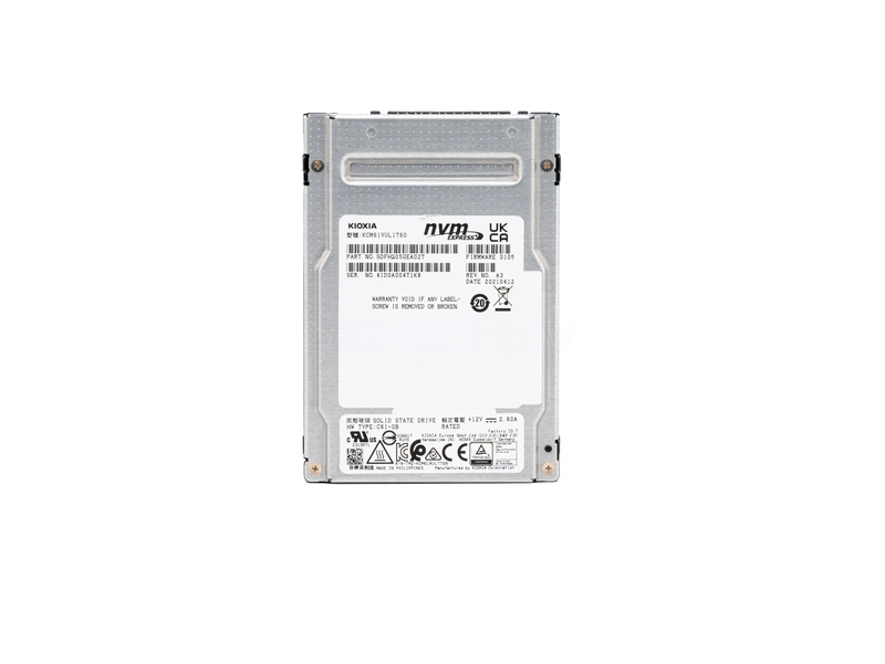 SSD-накопитель Kioxia CM6-V 1.6TB 2.5" U.2 [KCM61VUL1T60]