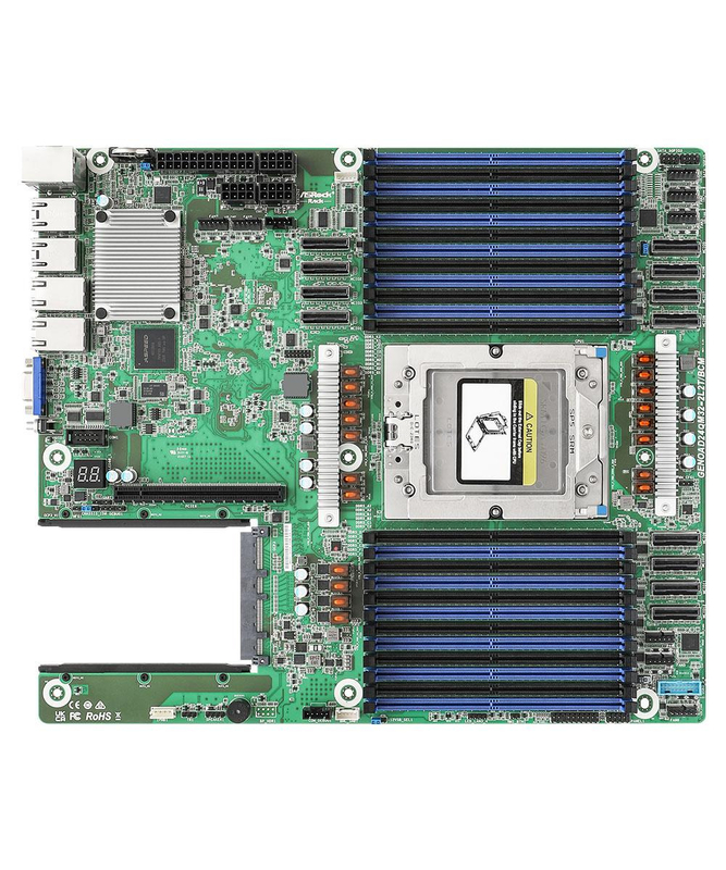 Материнская плата ASRock Rack GENOAD24QM32-2L2T/BCM (EEB, SP5, 24 DIMM)