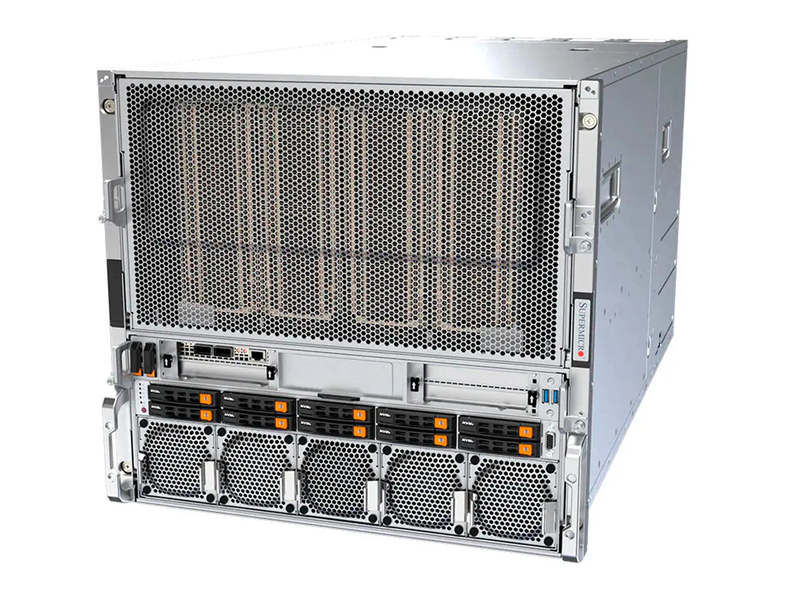 Supermicro SYS-A22GA-NBRT (8× B200 SXM 180GB, 2× Xeon 6960P, RAM 2.3TB)