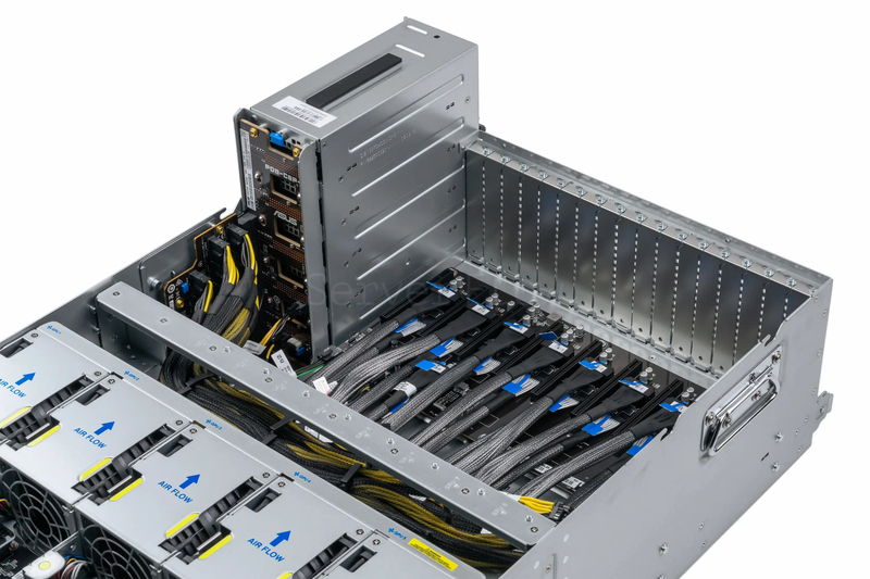 Серверная платформа ASUS ESC8000A-E13 DR SKU1 6U 8SFF (2x U.2, 4x 2700W, 2x SP5) 12