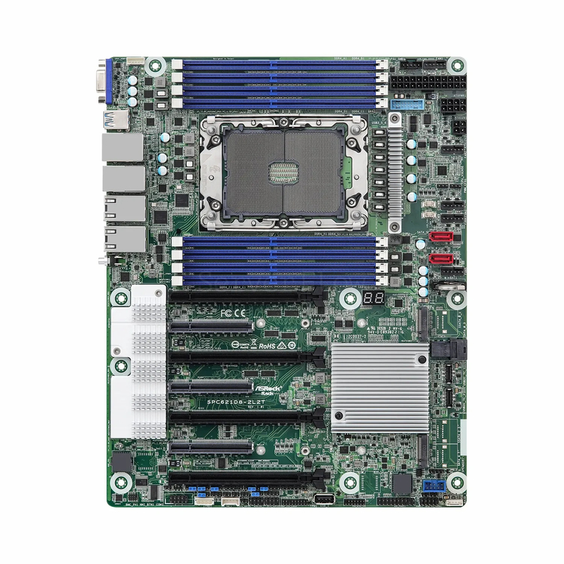 Материнская плата ASRock Rack SPC621D8-2L2T (ATX, LGA4189, 8 DIMM)