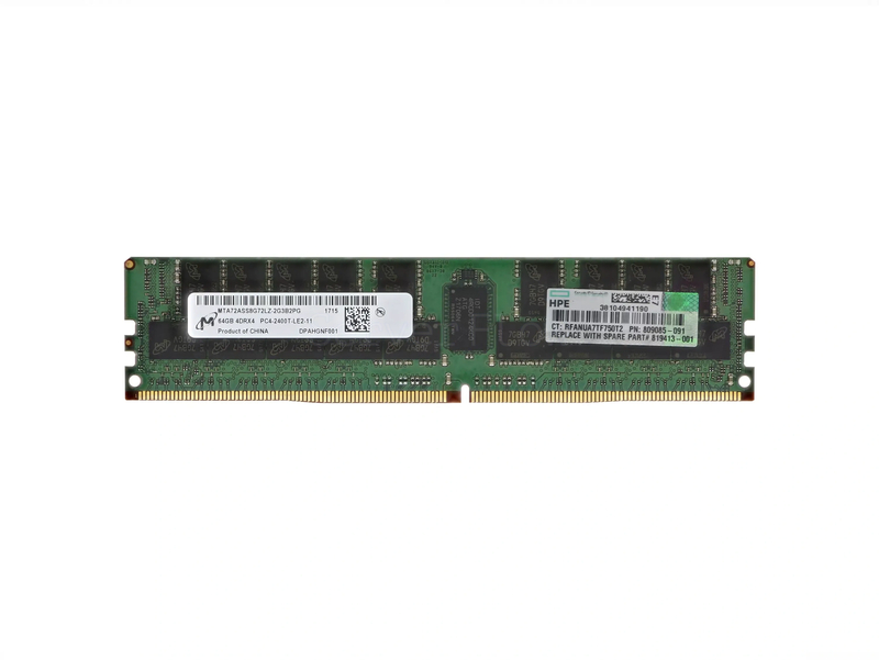 Оперативная память 64GB DDR4 ECC REG LRDIMM HPE 2400Mhz 4DRx4 [809085-091]