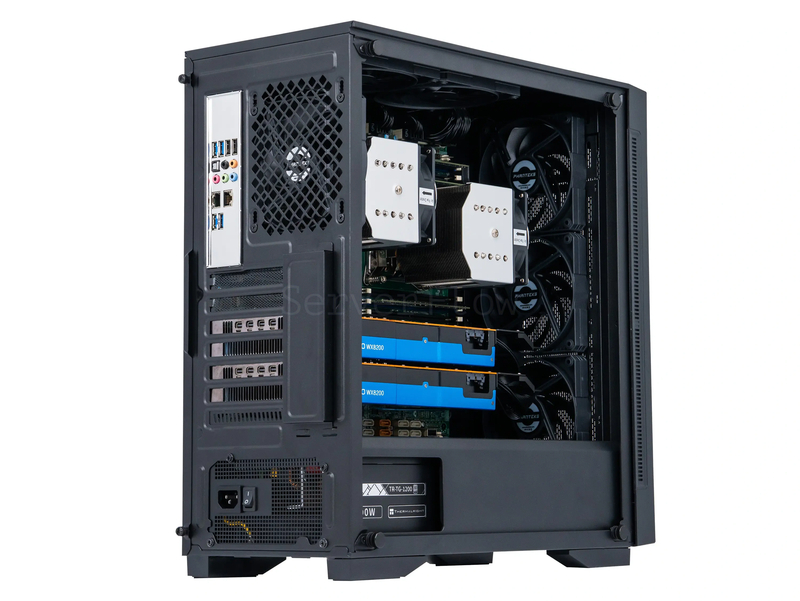 Deepcool MATREXX 55 MESH (2× Radeon Pro WX8200 8GB, 2× Xeon E5 2687wv4, RAM 256GB) 1