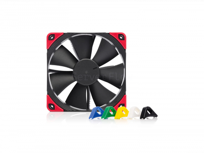 Корпусный вентилятор Noctua NF-F12 PWM chromax.black.swap 120mm