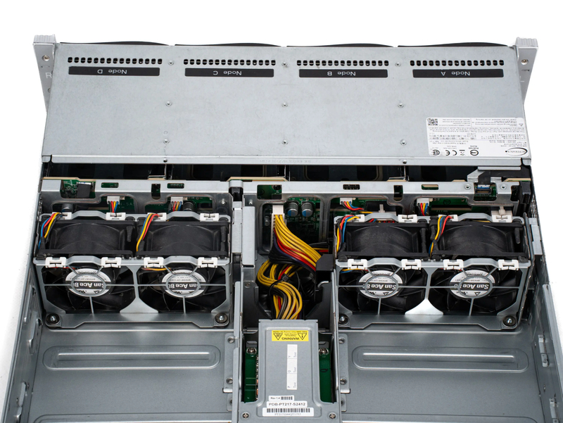 Блейд платформа Supermicro SYS-6029TP-HTR 2U 12LFF (2x 2000W, 8x LGA3647) 9