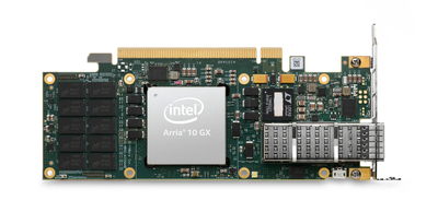 Сетевая карта ускоритель Intel PAC Arria 10 GX FPGA [BD-ACD-10AX1152B]