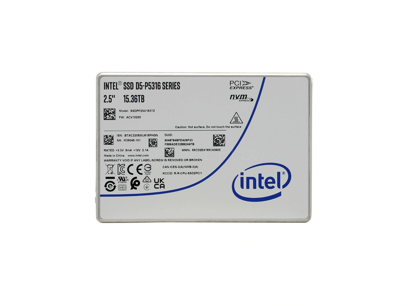 SSD-накопитель Solidigm D5-P5316 15.36TB 2.5" U.2 [SSDPF2NV153TZN1]