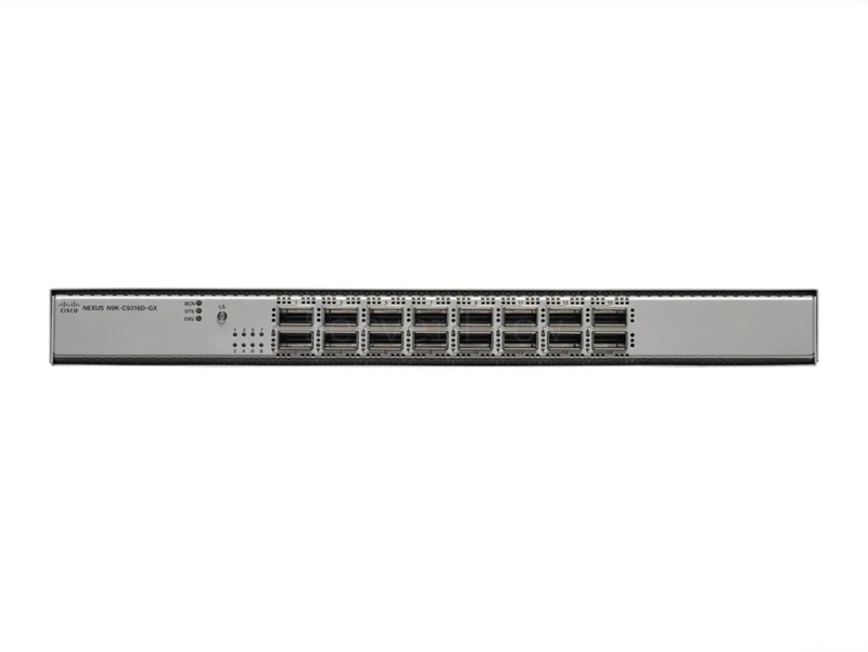 Коммутатор Cisco Nexus N9K-C9316D-GX (16x QSFP-DD 400 Гбит/с) - PE