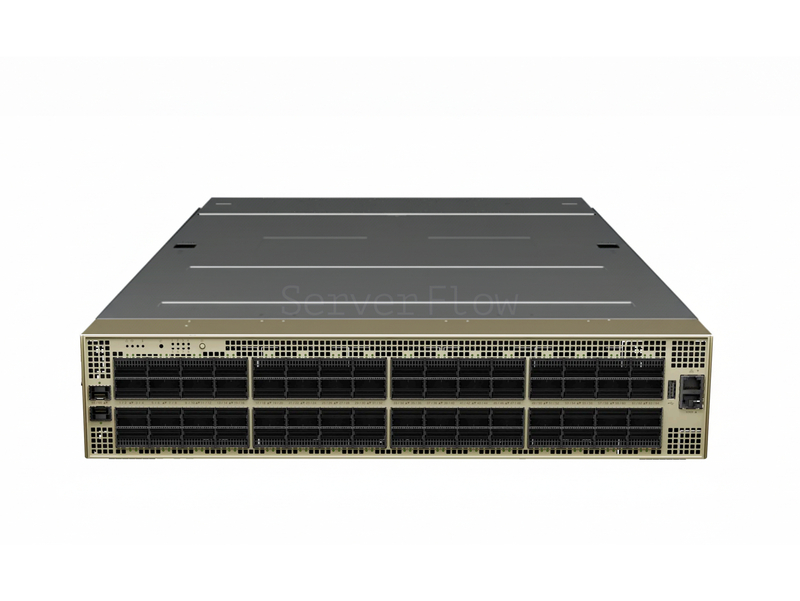 Коммутатор NVIDIA SN5610 (64× OSFP 800 Гбит/с, 2× SFP28 25 Гбит/с) [920-9N42F-00RI-3C1]
