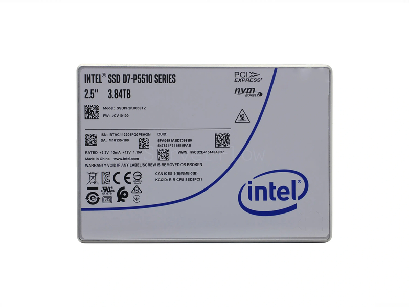 SSD-накопитель Intel D7-P5510 3.84TB 2.5" U2 [SSDPF2KX038TZ01]