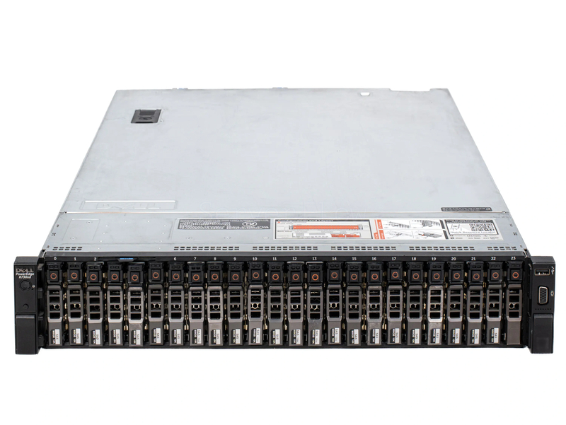 Серверная платформа Dell R730XD 2U 24SFF (2x 750W, 2x LGA2011-3)