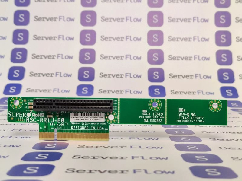 Райзер-карта Supermicro RSC-RR1U-E8 (1x PCI-e x8) 1