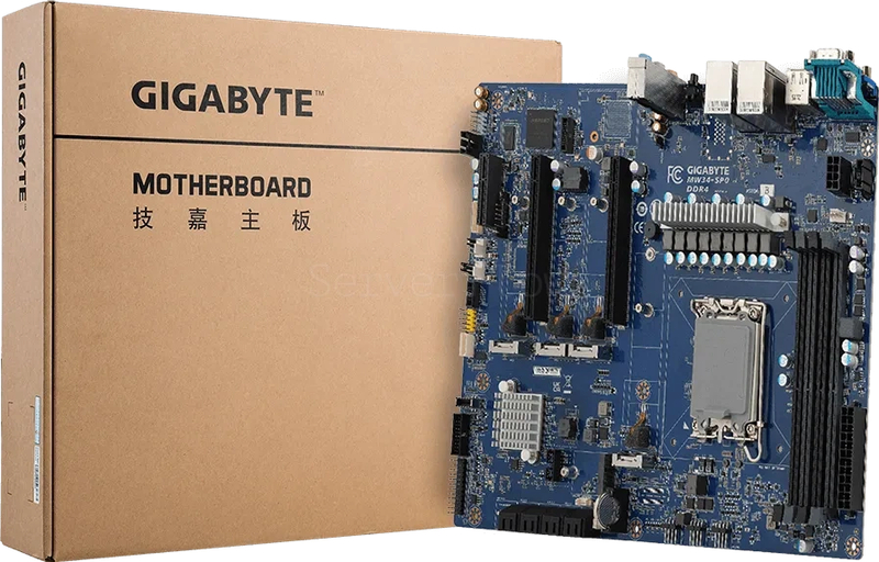 Материнская плата Gigabyte MW34-SP0 Rev 1.1 (ATX, LGA1700, 4 DIMM) 3